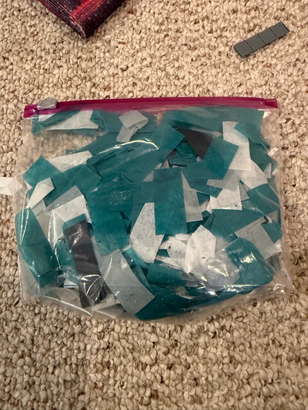 Philadelphia eagles Super Bowl Teal and White Confetti Mix